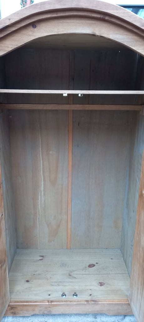 Large Mexican Pine Wardrobe (FREE Delivery Locally)