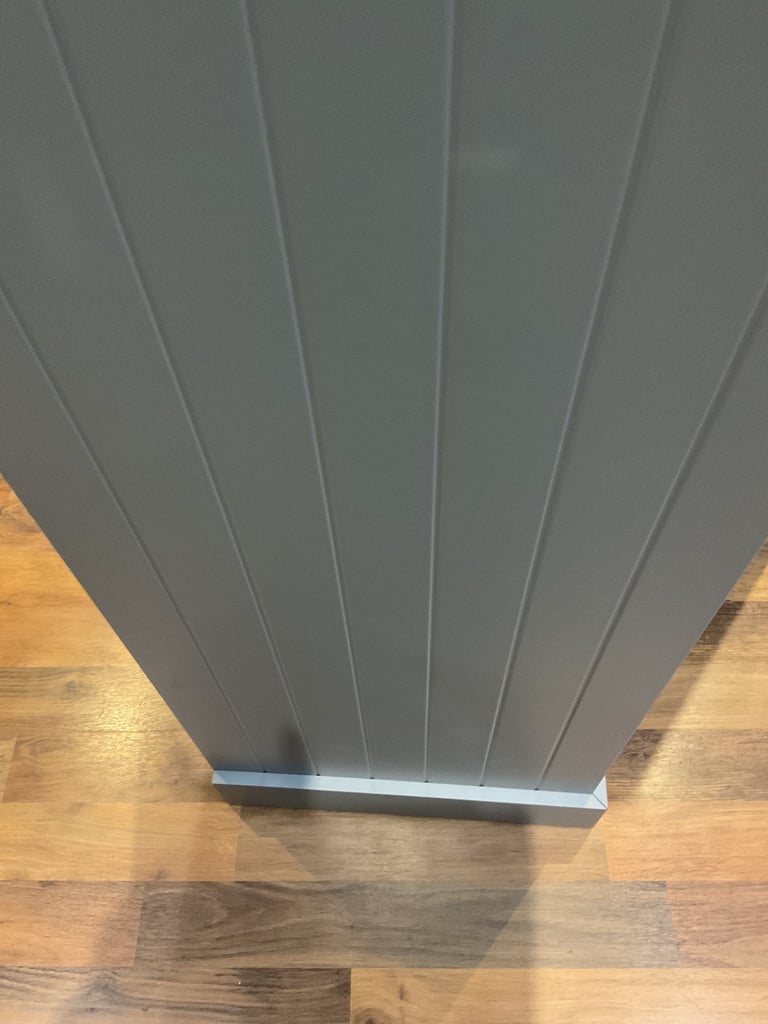 Bayswater Farrow and Ball plummet Grey bathroom tallboy RRP £900+ 