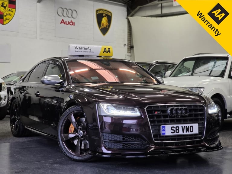 AUDI S8 4.0 TFSI V8 Red Auto Petrol 2016+STAGE 1(ENGINE+GEARBOX)+WRAPPED+PLATE!