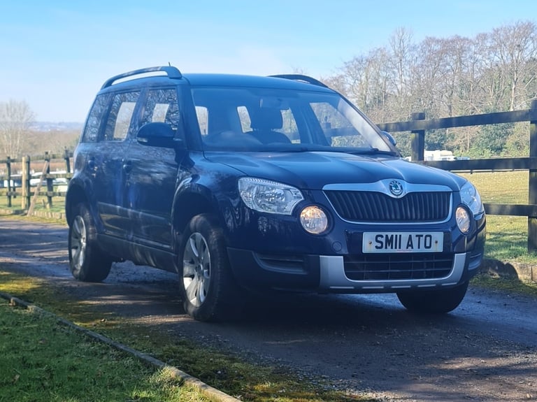 SKODA YETI 2.0 TDI CR S 4x4 5dr SUV LONG MOT GREAT DRIVE 100K WARRANTED MILES