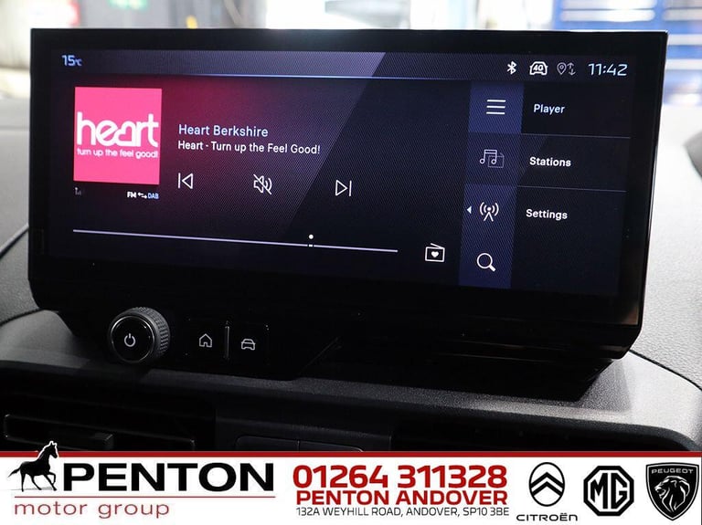 2024 Peugeot Partner 1.5 BlueHDi 100 Asphalt Van PANEL VAN DIESEL Manual