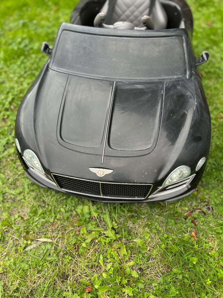 HOMCOM Bentley GT Electric Ride-on Car w/ Remote, Black - Used - RRP £130