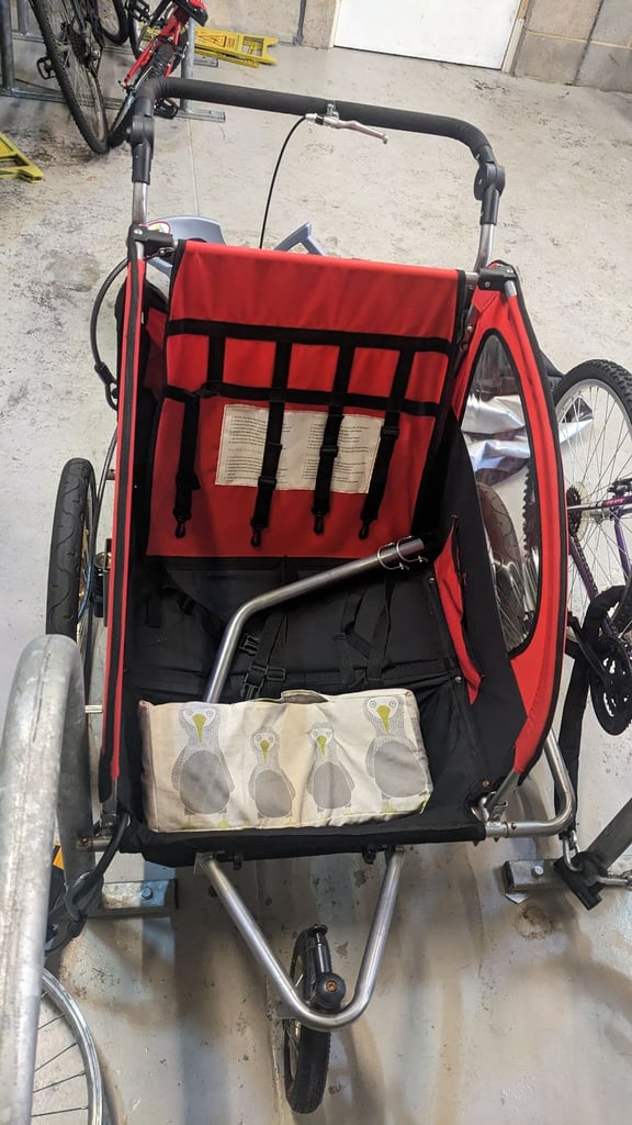 Bike trailer 2 in 1 kids