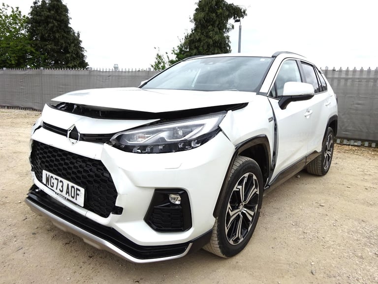 2023 73 REG SUZUKI ACROSS E-FOUR HYBRID AUTO DAMAGED REPAIRABLE SALVAGE