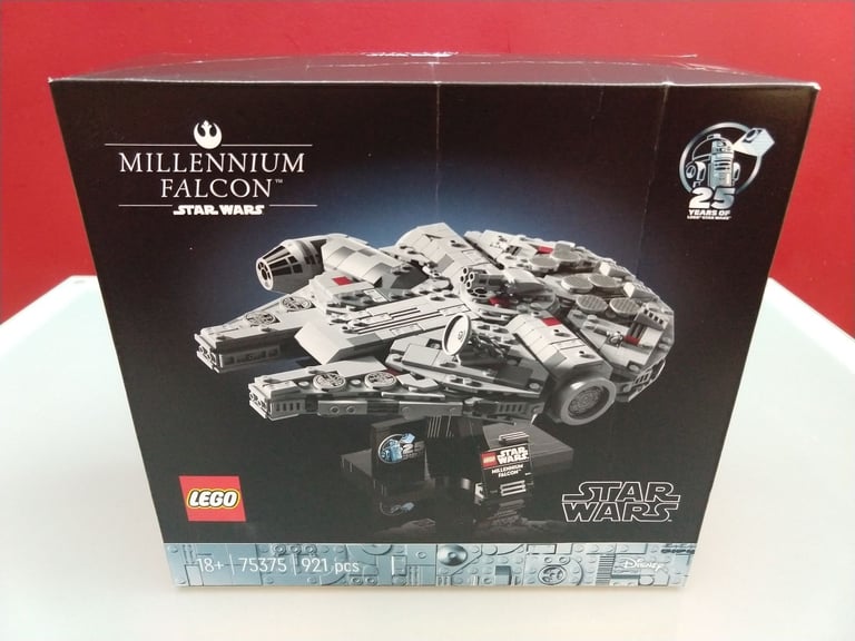 Lego Star Wars Millennium Falcon 25th Anniversary Set 75375 - 921 Pieces - BNISB - Collection W4