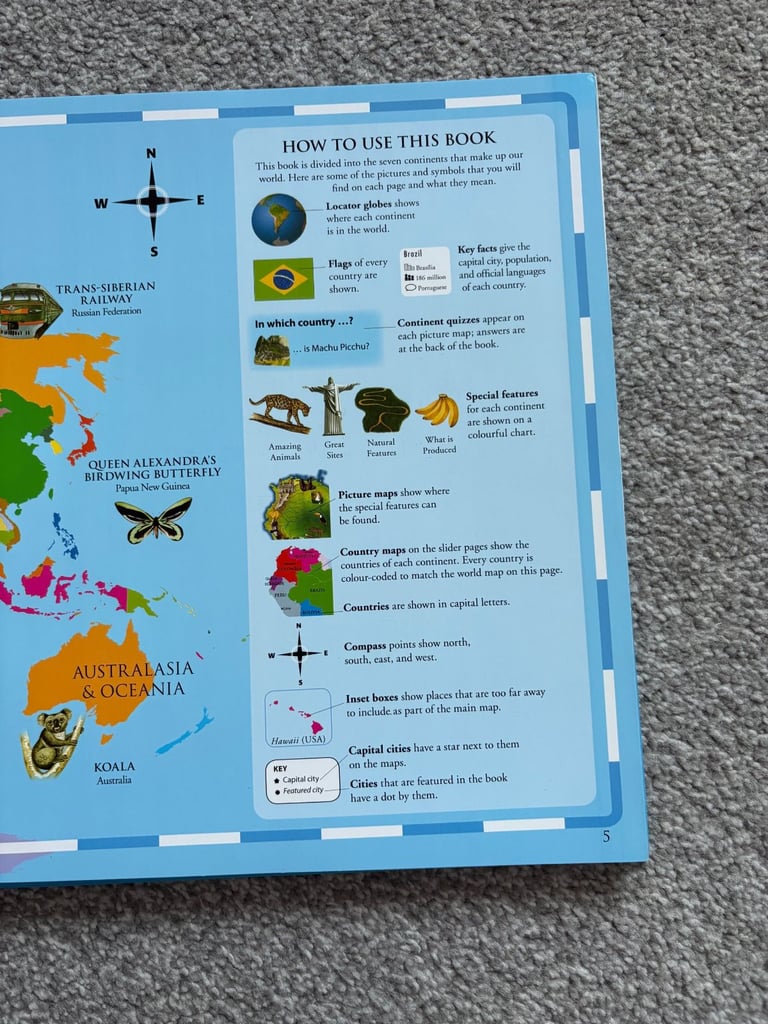 Picture World Atlas for Kids 🌍