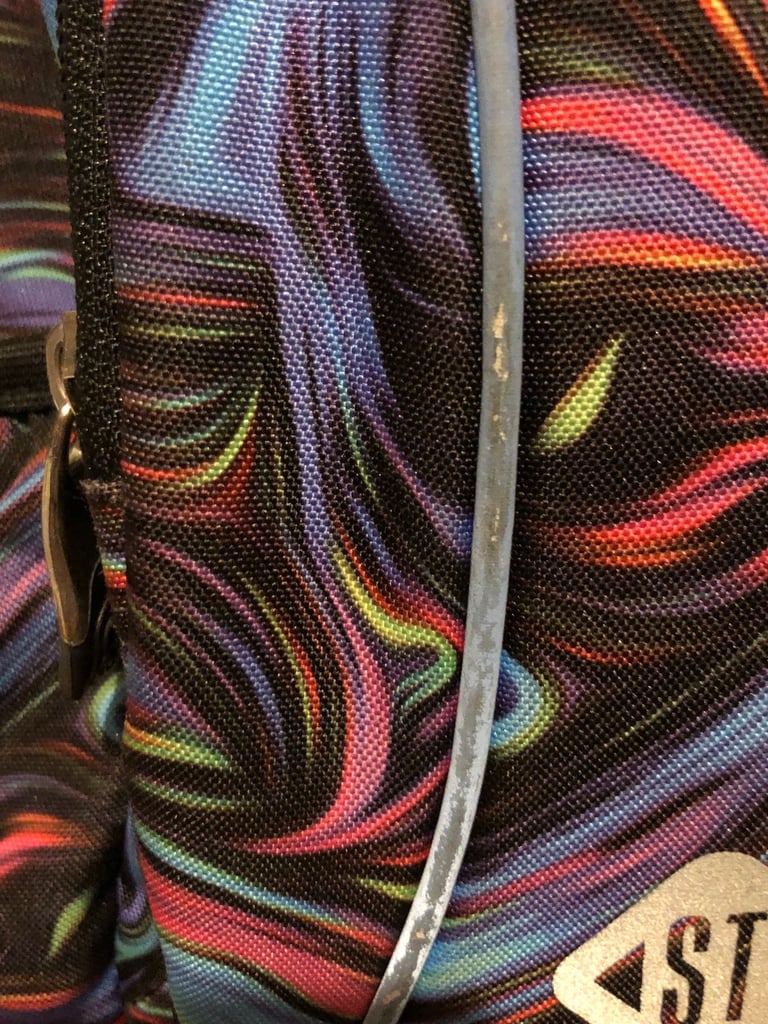 St. Right Girl Mosaic School Backpack Cat Tote Bag Crossbody Bag