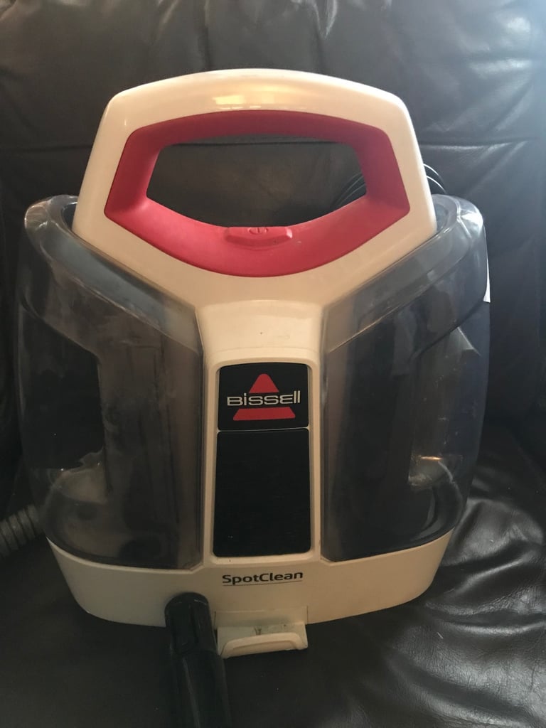 Carpet cleaner bissell spotclean 3698e white wet hoover vacuum upholstery cleaning machine