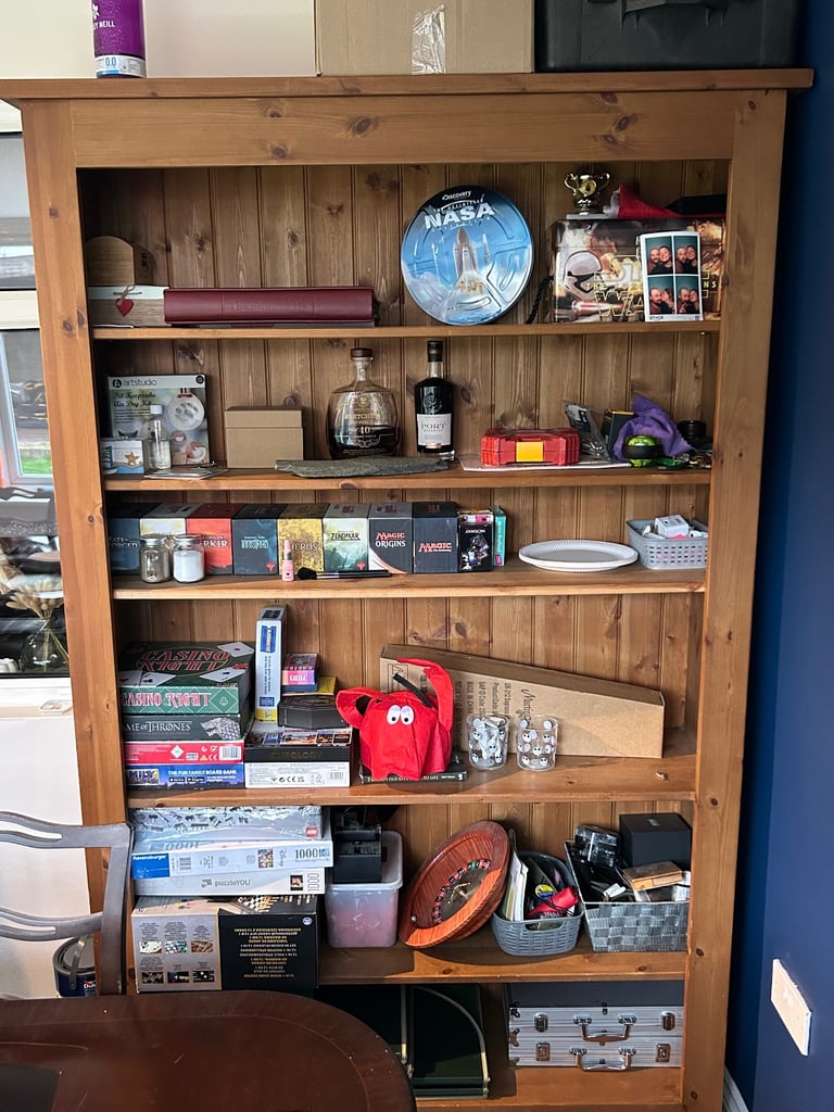 Wooden Shelving Unit