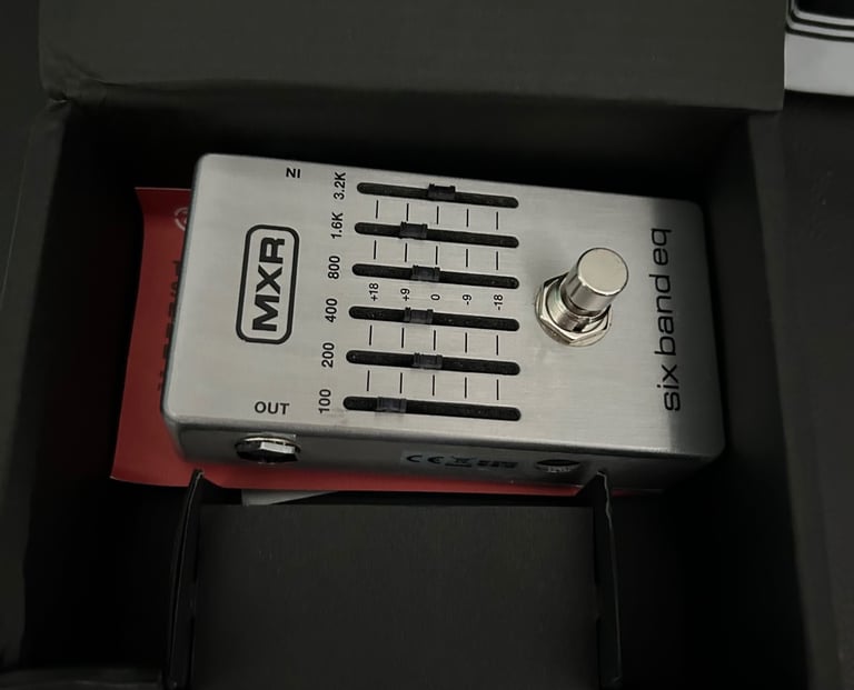 MXR 6 band EQ Pedal as new