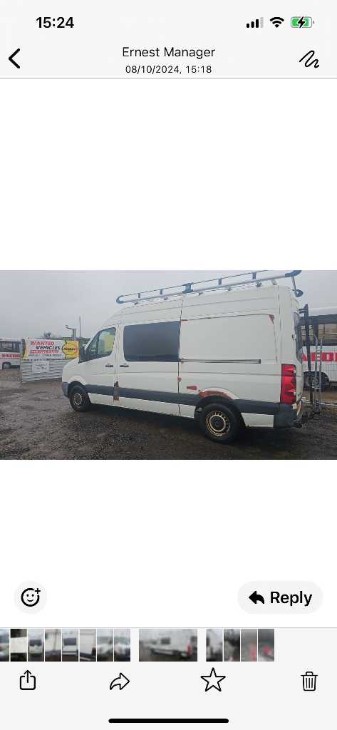 image for Volkswagen crafter side door  bonnet bumper 