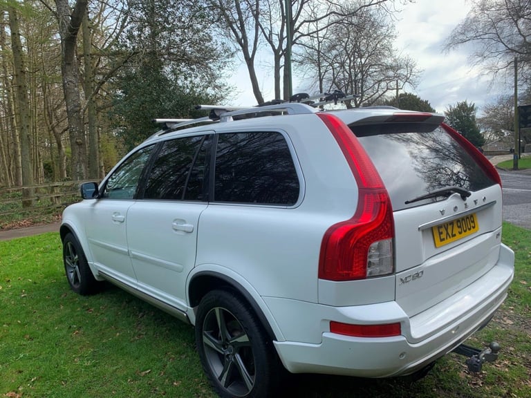 VOLVO XC90 D5 R-DESIGN AWD White Auto Diesel, 2012