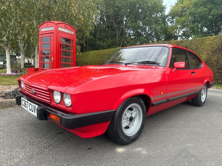 Ford Capri 2.0 Laser Flamenco Red