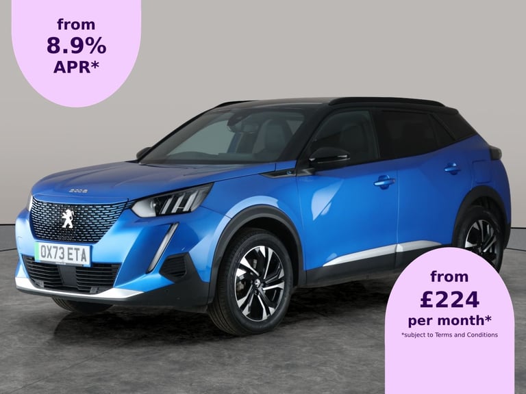 2024 Peugeot E-2008 50kWh GT SUV 5dr Electric Auto (7kW Charger) (136 ps) - REVERSE CAM - NAV - S...
