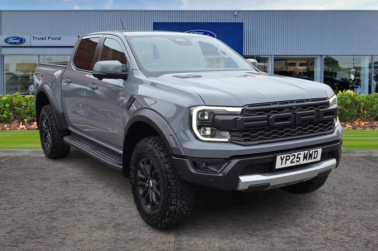 2025 Ford Ranger Raptor AUTO 2.0 EcoBlue 210ps 4x4 Double Cab Pick Up, AUTOMATIC DUAL ZONE C Pick...
