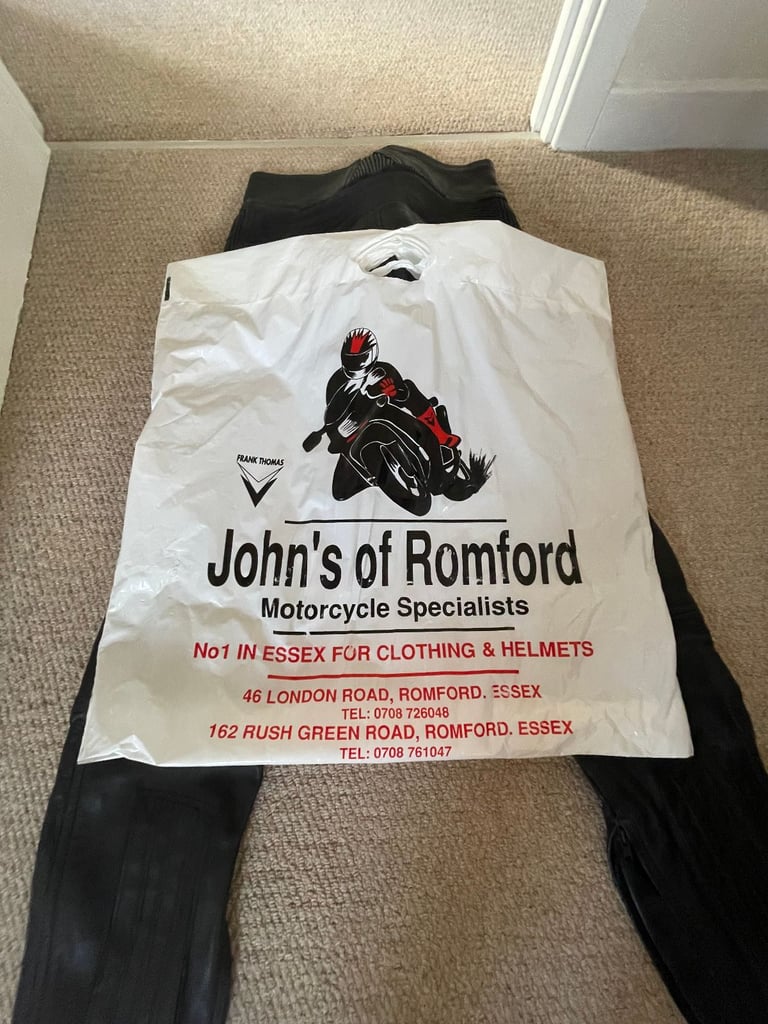 MENS LEATHER BELSTAFF MOTORBIKE TROUSERS