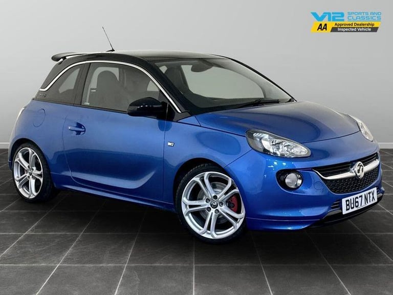 image for 2017 Vauxhall ADAM 1.4i Turbo S Euro 6 (s/s) 3dr Manual Hatchback Petrol Manual