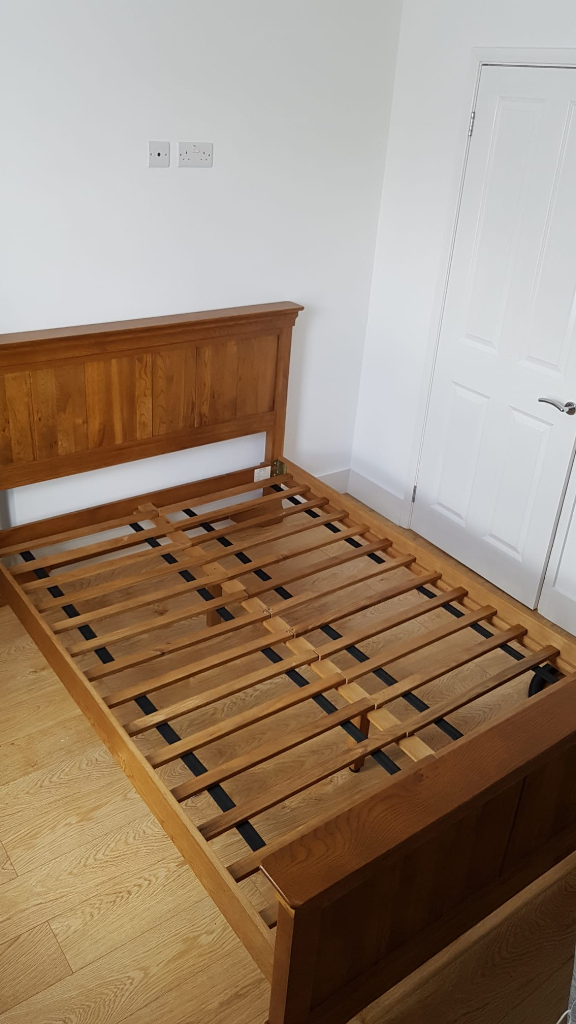 image for Oak double bed 