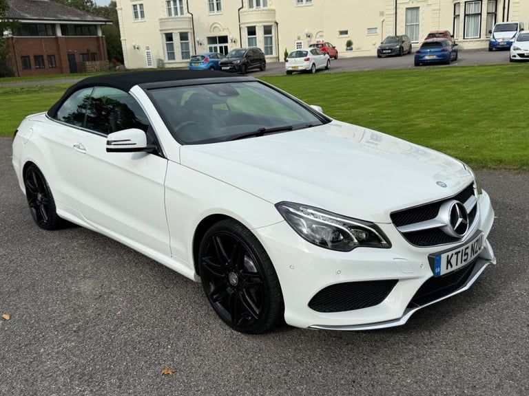 2015 Mercedes-Benz E Class E400 AMG Line 2dr 7G-Tronic CONVERTIBLE PETROL Automatic