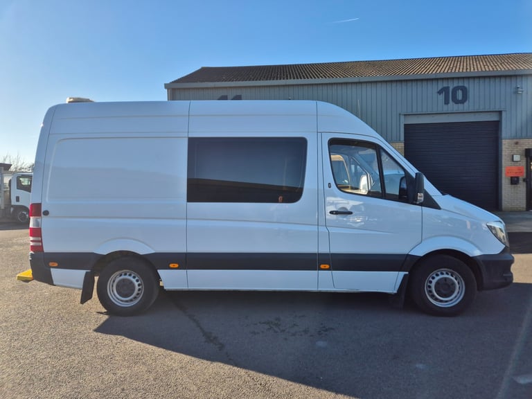 2018 Mercedes-Benz Sprinter 314 CDi MWB DUALINER 6 seat Eu6 AIR CON Crew Van Diesel Manual
