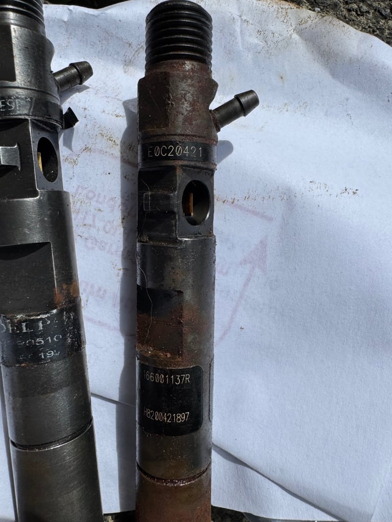 Renault diesel injector’s refurbished 166001137R