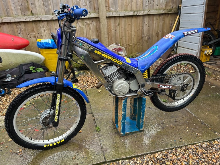 Sherco 50cc trials bike