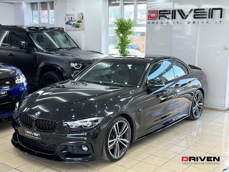 BMW 4 SERIES M SPORT CONVERTIBLE 2DR AUTO + M PRFMNCE KIT + FSH + FREE DELIVERY!