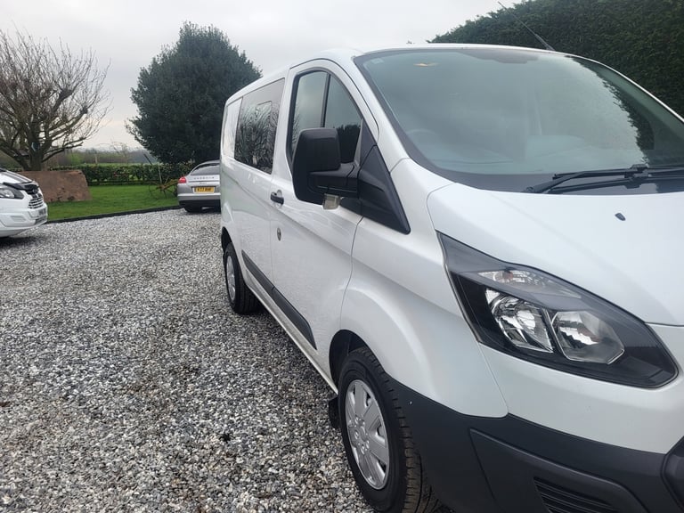 FORD TRANSIT CUSTOM CREW CAB VAN  1 OWNER 93K HISTORY GOOD CONDTION CHOICE OF 3