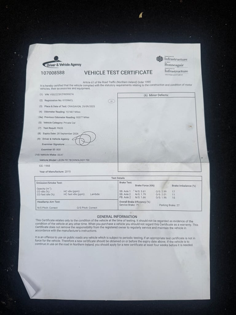 Seat, LEON, Hatchback, 2015, Manual, 1968 (cc), 3 doors