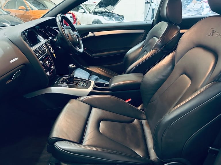 AUDI A5 2.0 TDI S LINE COUPE 2 DOOR DIESEL MANUAL QUATTRO 177 RED 2014