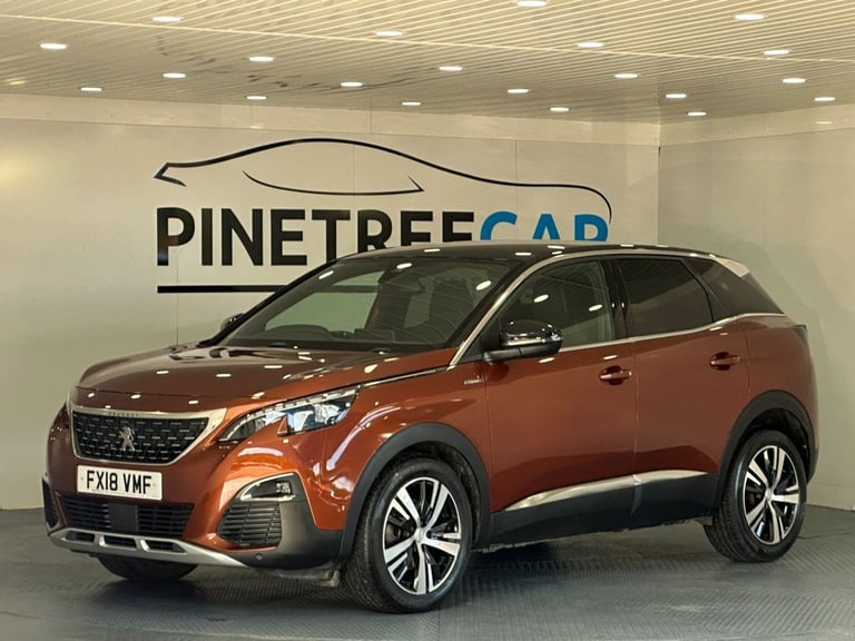 2018 Peugeot 3008 1.6 BlueHDi GT Line SUV 5dr Diesel Manual Euro 6 (s/s) (120 ps) HATCHBACK Diese...