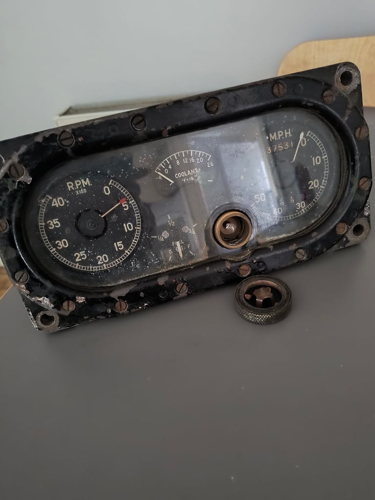 Austin champ instrument cluster 