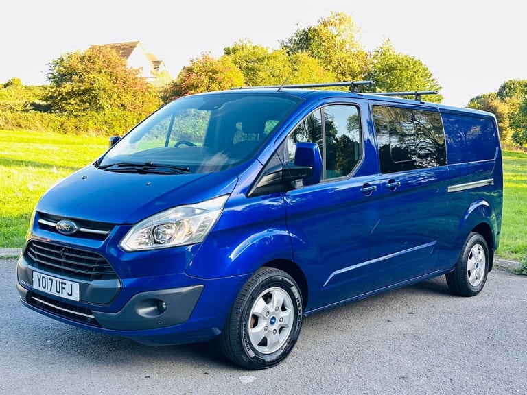 2017 Ford Transit Custom 2.0 TDCi 130ps CREW CAB 6 SEATS LIMITED  Crew Van Diesel Manual