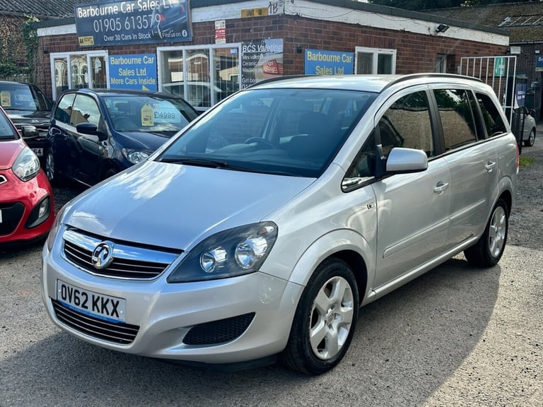 2012 62 VAUXHALL ZAFIRA 1.7 CDTI ECOFLEX EXCLUSIV MPV 5DR DIESEL MANUAL EURO 5 (