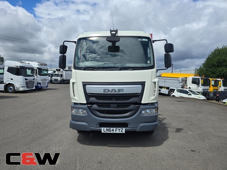 2014 (64) DAF FA LF 250 4x2 18 Ton Flatbed Crane - 219000kms