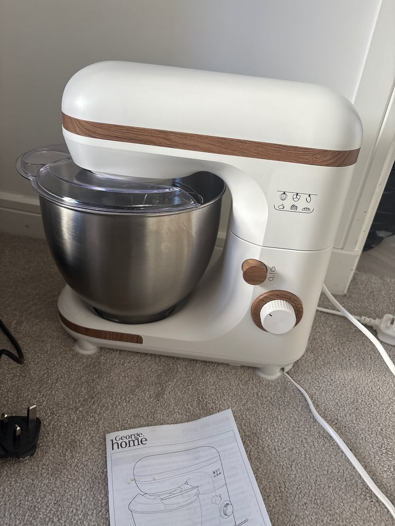 image for White Scandi Stand Mixer George Asda home 