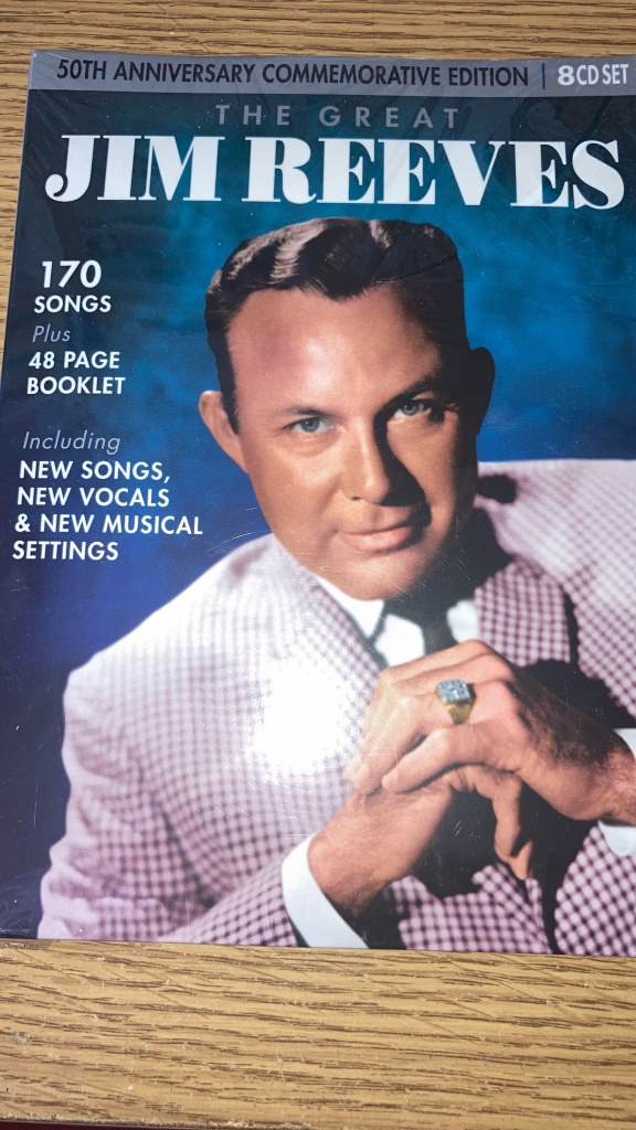 image for Brand new & sealed Jim Reeves 8 Cd's & Booklet