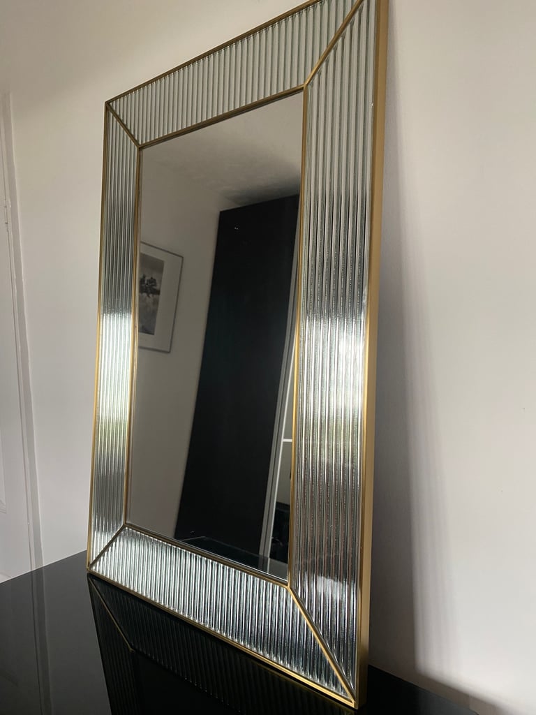 image for Gold Surround Wall Mirror (New in Box)