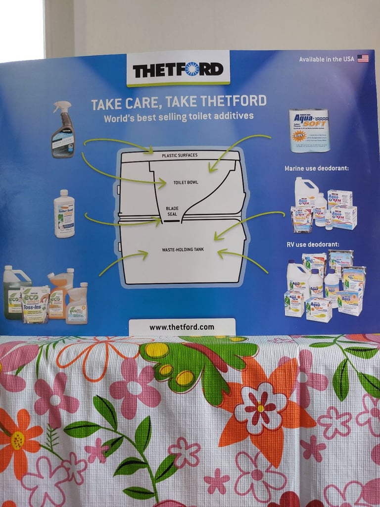 Thetford Porta Potti 165 with chemicals 