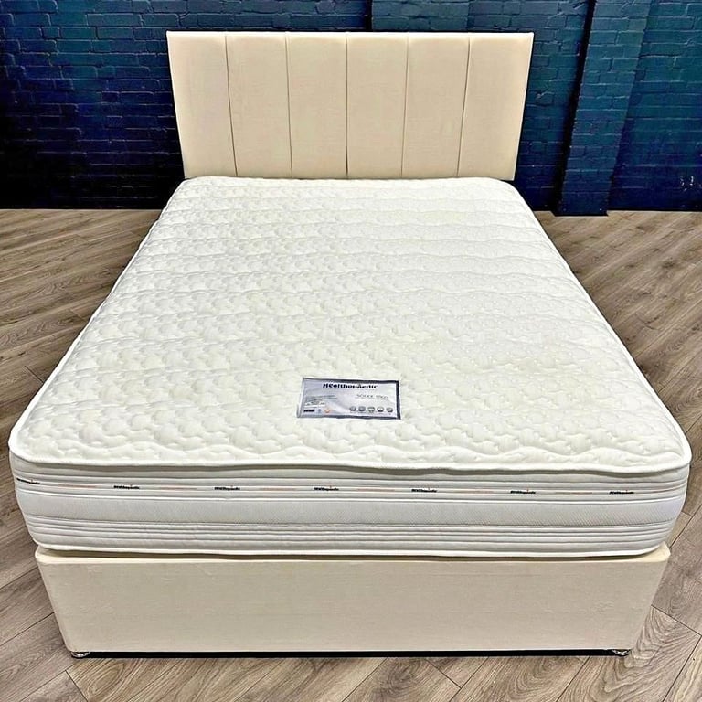 image for Get Asap Delivery 💥 Double Divan Bed with Storage & Mattress | Shop Now **