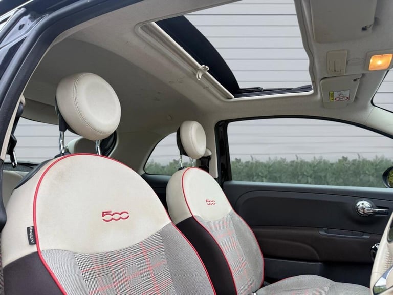 2015 Fiat 500 1.2 Lounge Euro 6 (s/s) 3dr HATCHBACK Petrol Manual