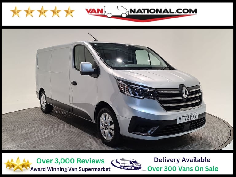 2022 Renault Trafic 2.0 DCI BLUE LL30 SPORT P/V L2 H1 130 BHP LWB Panel Van Diesel Manual