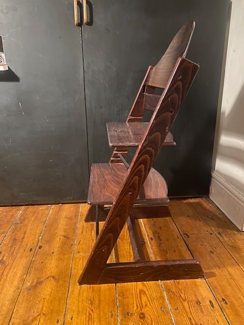 Stokke Tripp Trapp highchair (with baby attachment)