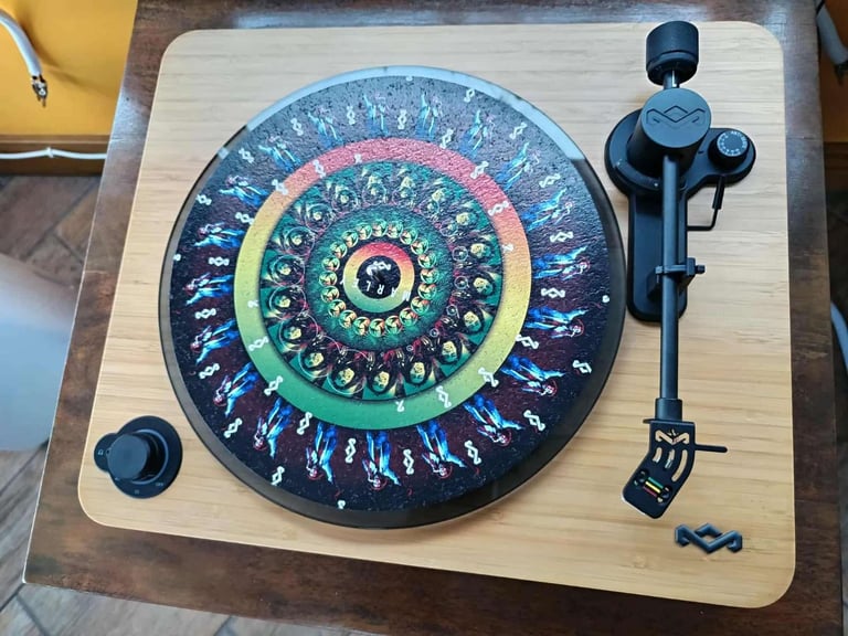 image for Marley Stir it up Lux Turntable with Bluetooth and built in Pre amp