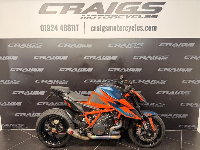 image for KTM 1290 SUPERDUKE R 2022 NAKED SPORTS BIKE FULL AKRO AT CRAIGS MOTORCYCLES 