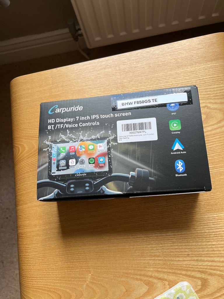 image for BMW F850GS Carpuride touch screen