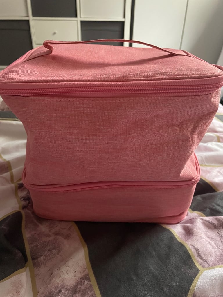 image for Large pink make up bag