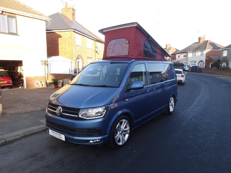 Volkswagen T6 Camper 4 Berth 4 Travel Seats Motorhome Camper Van For Sale |  in Congleton, Cheshire | Gumtree