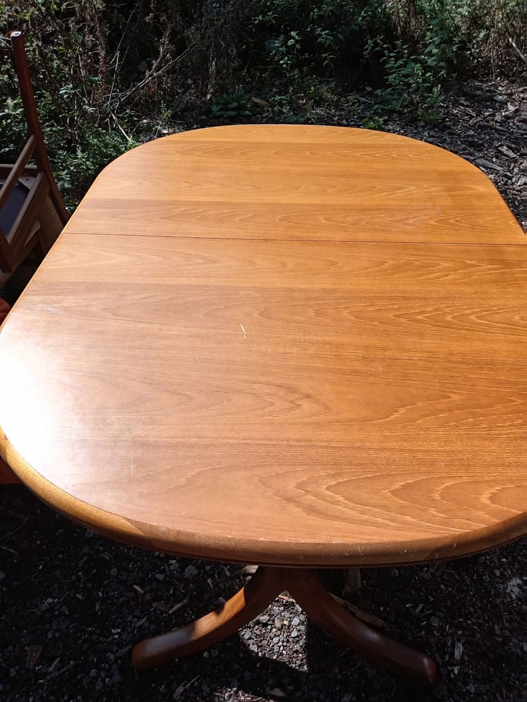 Dining table and chairs