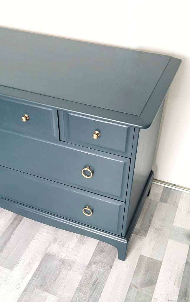Pair of stag minstrel chest of drawers PAINTED TO ORDER 